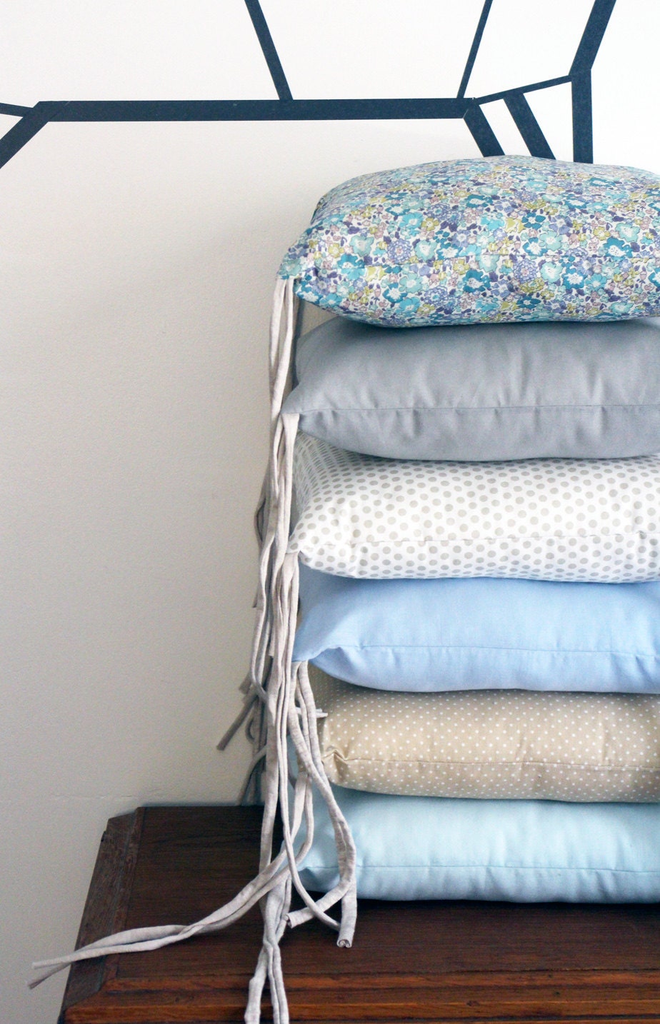 Tour de Lit 6 Coussins Pour Bébé