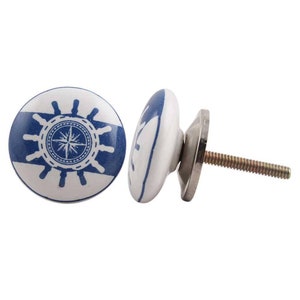 Blue Green Ceramic Cabinet Knobs Furniture Door Knobs, Various Designs China Drawer Pulls, Kitchen Cupboard Handles image 9