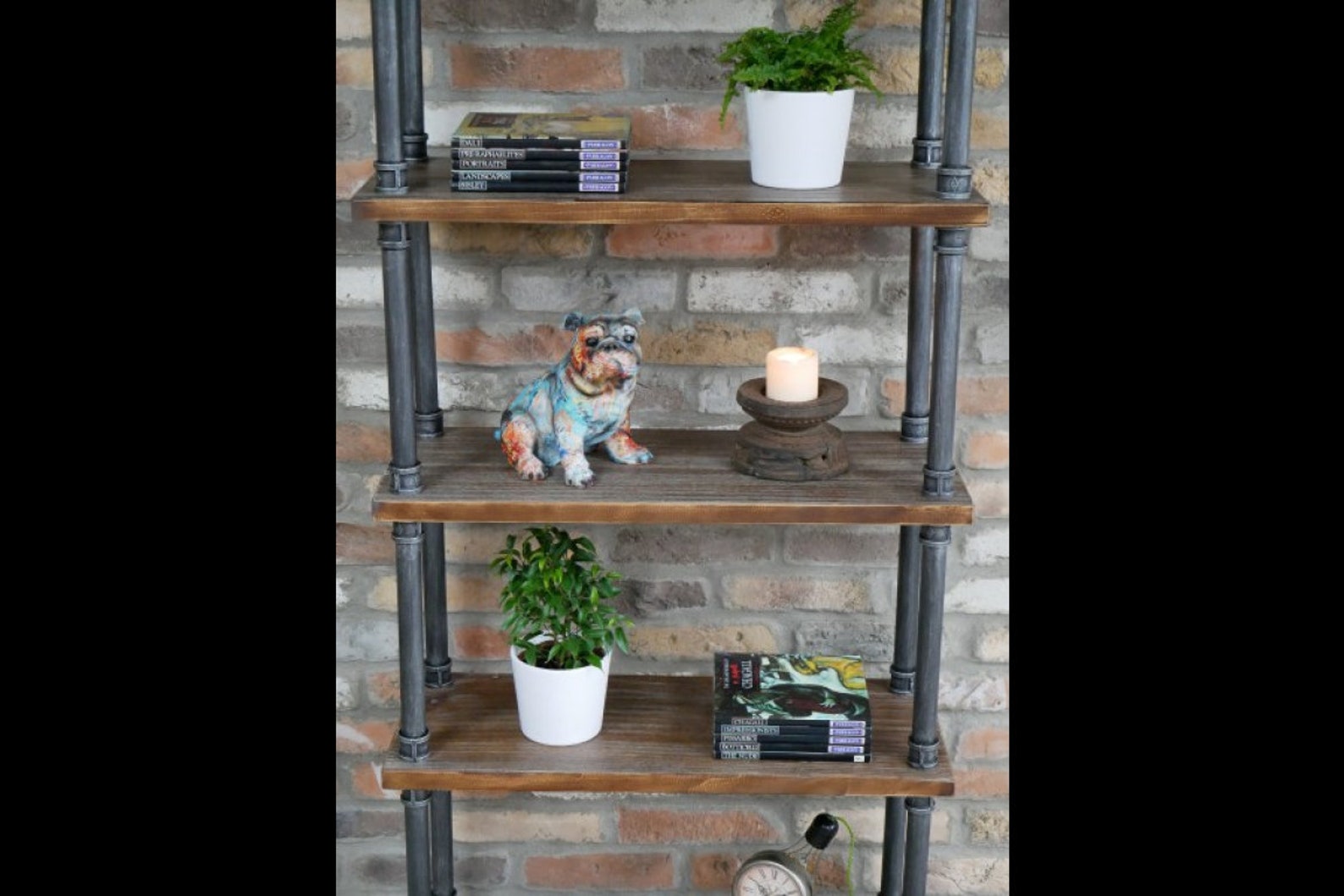 Industrial Style Pipe Shelves 5shelf Unit Display and Etsy