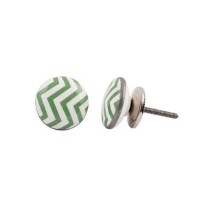 Blue Green Ceramic Cabinet Knobs Furniture Door Knobs, Various Designs China Drawer Pulls, Kitchen Cupboard Handles image 8