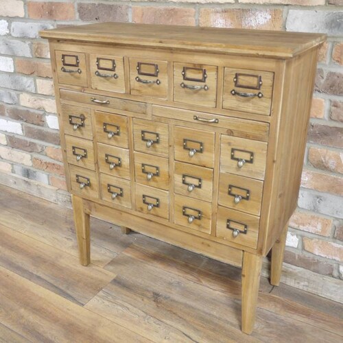 Apothecarystyle Printers Multi Compartment Display Etsy