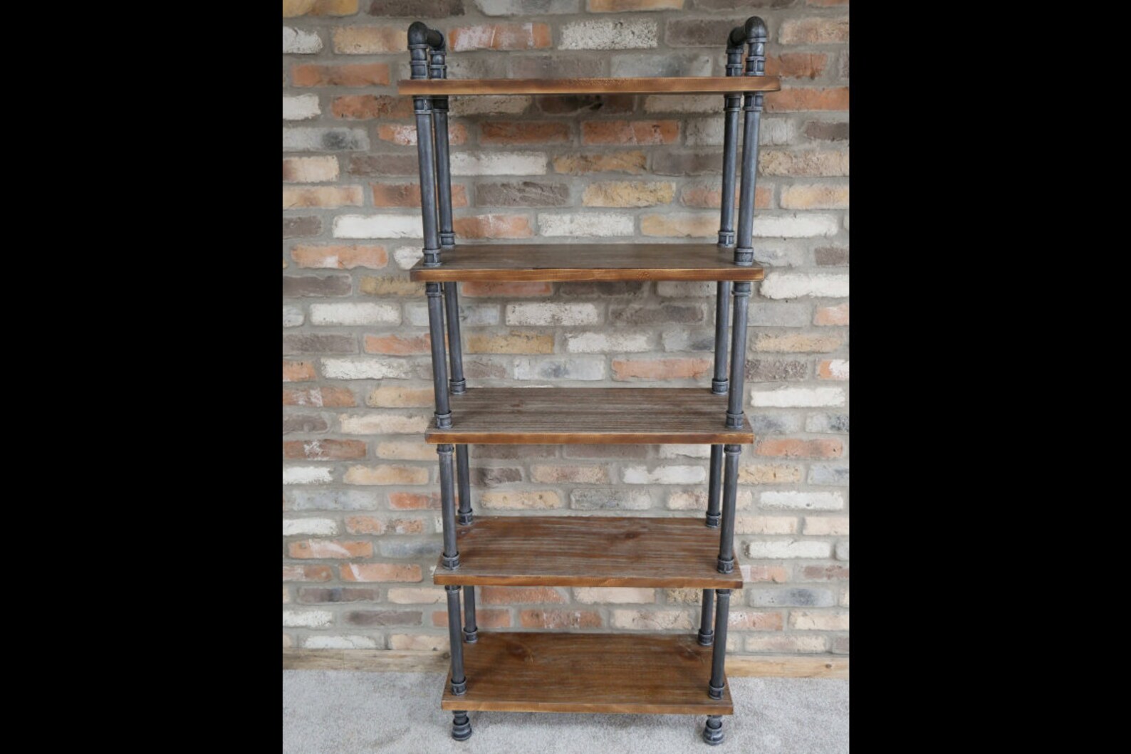 Industrial Style Pipe Shelves 5shelf Unit Display and Etsy