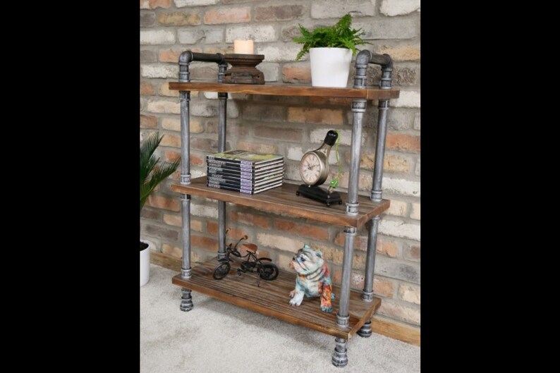 Industrial Style Pipe Shelves 3shelf Unit Display and Etsy