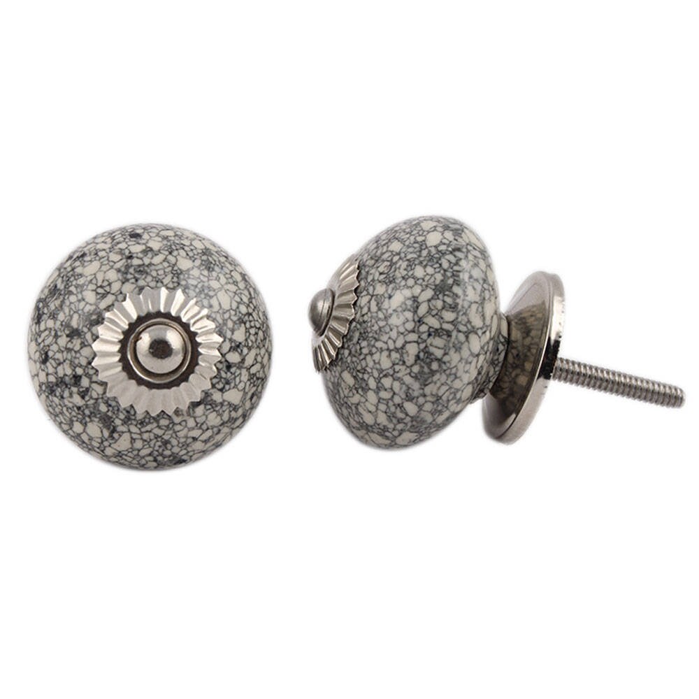 Vintage Ceramic Knobs Ornamental Door Knobs With Various Etsy