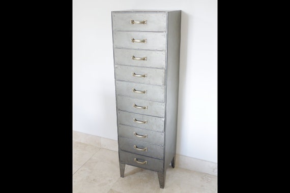 Industrial online tallboy drawers