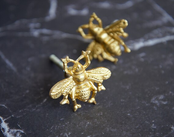 Stag Head Deer Drawer Knob Metal Gold Vintage Pull Cupboards 1 Post Charge 1+buy