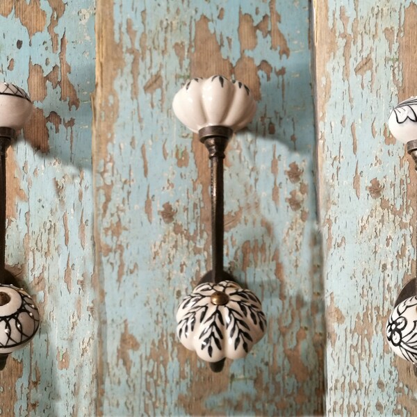Door Knob Coat Rack Etsy
