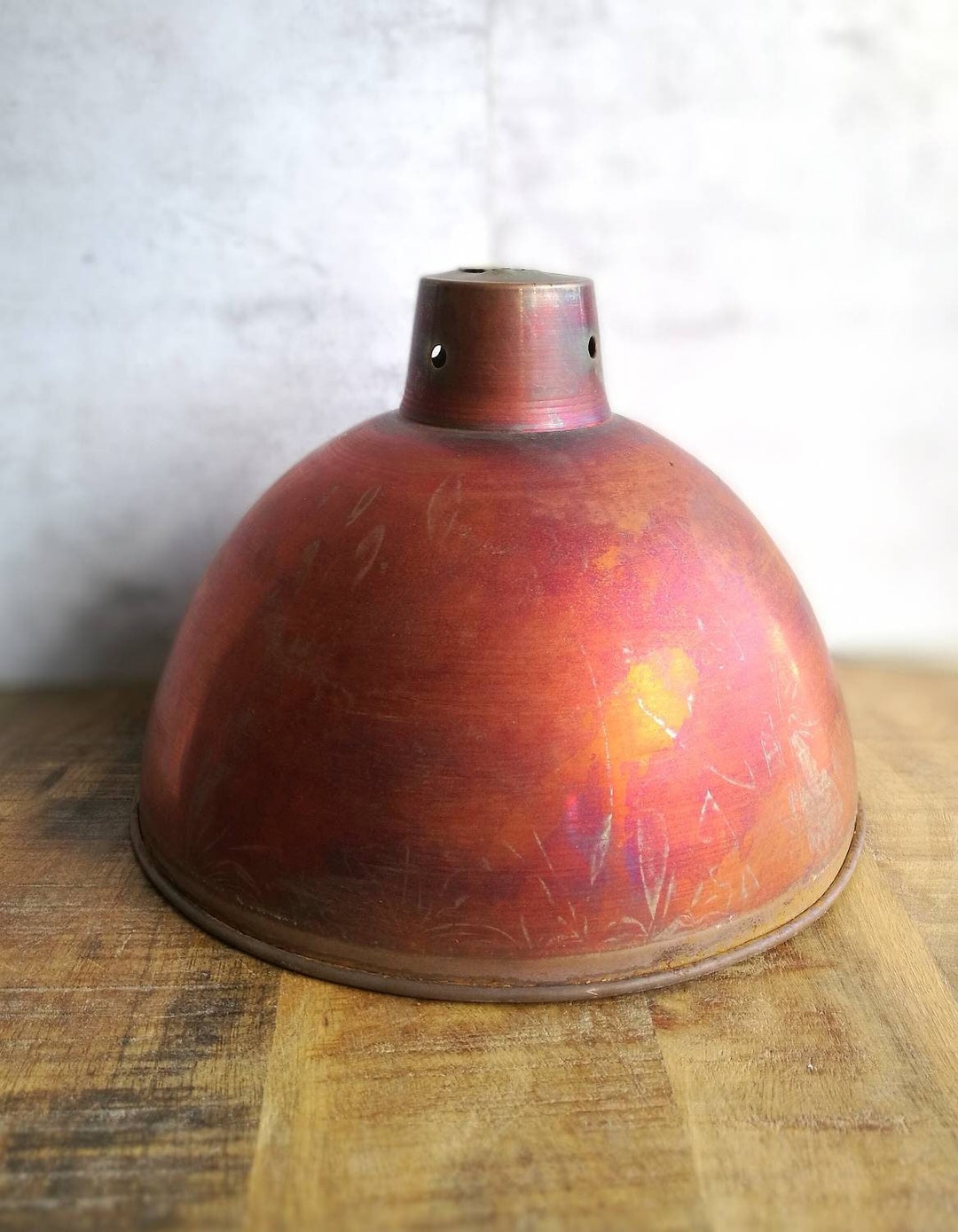 Rose gold sale metal light shade