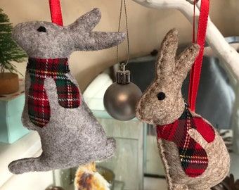 Kaninchen Ornamente Stehendes Herz Hase Hase Hase Dekor - .de