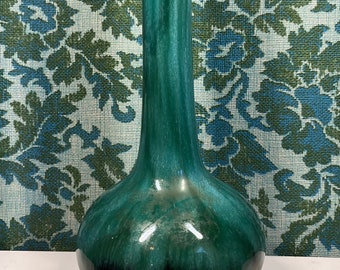 Vintage Blue Mountain Pottery Tall Vase