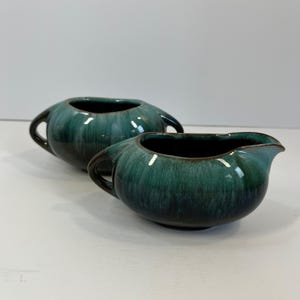 Vintage Blue Mountain Pottery Creamer & Sugar Bowl | BMP | Made in Canada