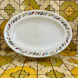 Vintage Grindley &#39;Firelite&#39; Oval Platter