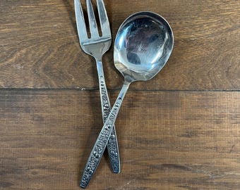 Vintage Pageant 'Harvest' Serving utensils | Stainless Steel | Japan