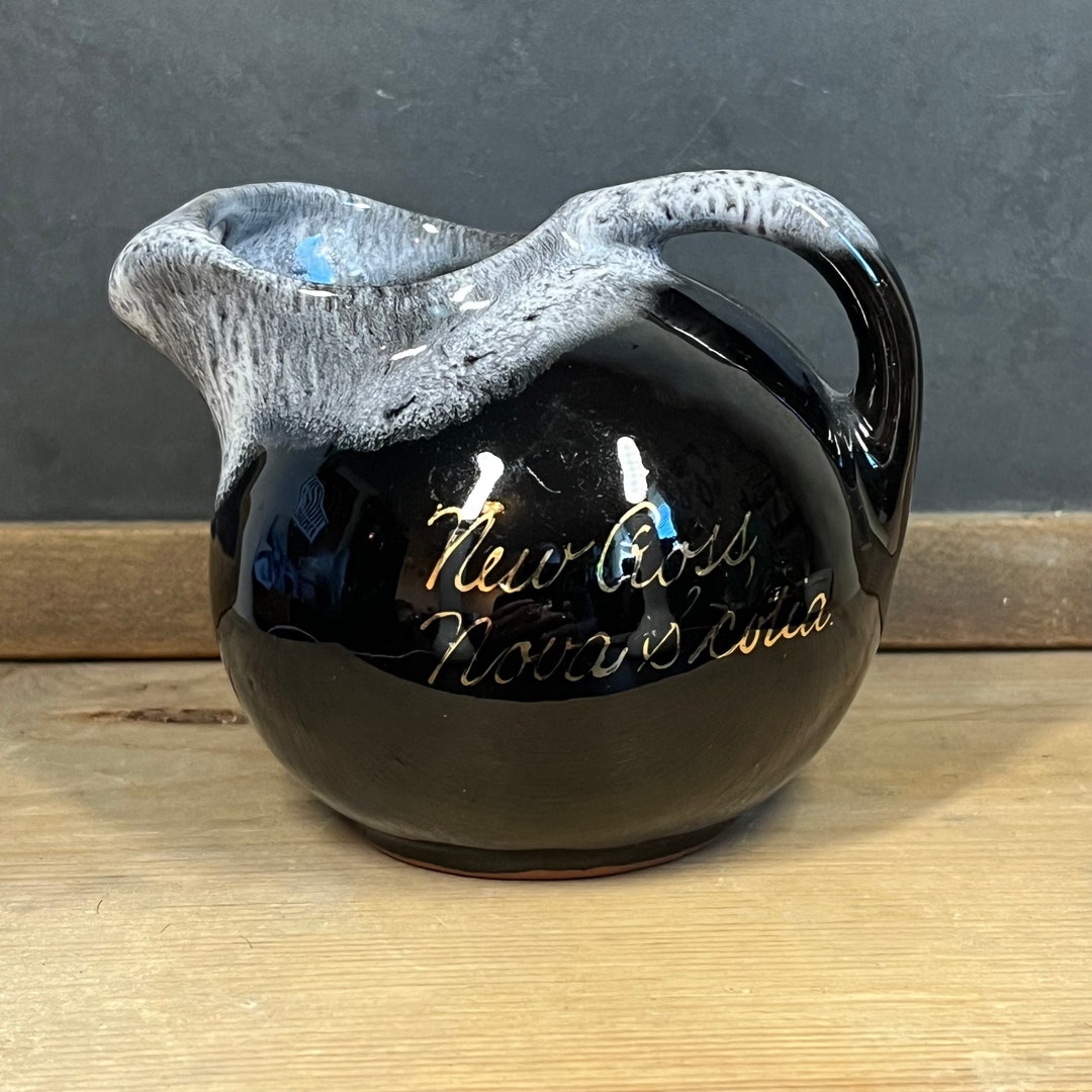 Vintage New Ross Nova Scotia Ceramic Creamer Souvenir Canada Etsy