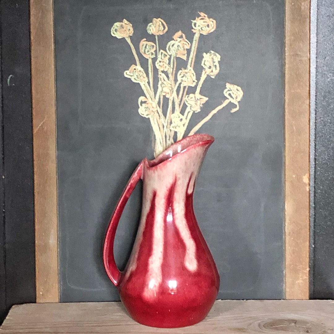 Vintage Pottery Vase From Nova Scotia Etsy