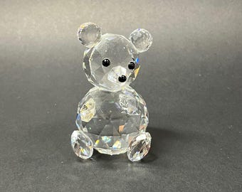 レア　Swarovski クリスタル アリクイ 置物 ヴィンテージ スワロフスキー クリスタル アリクイの置物 - アディ