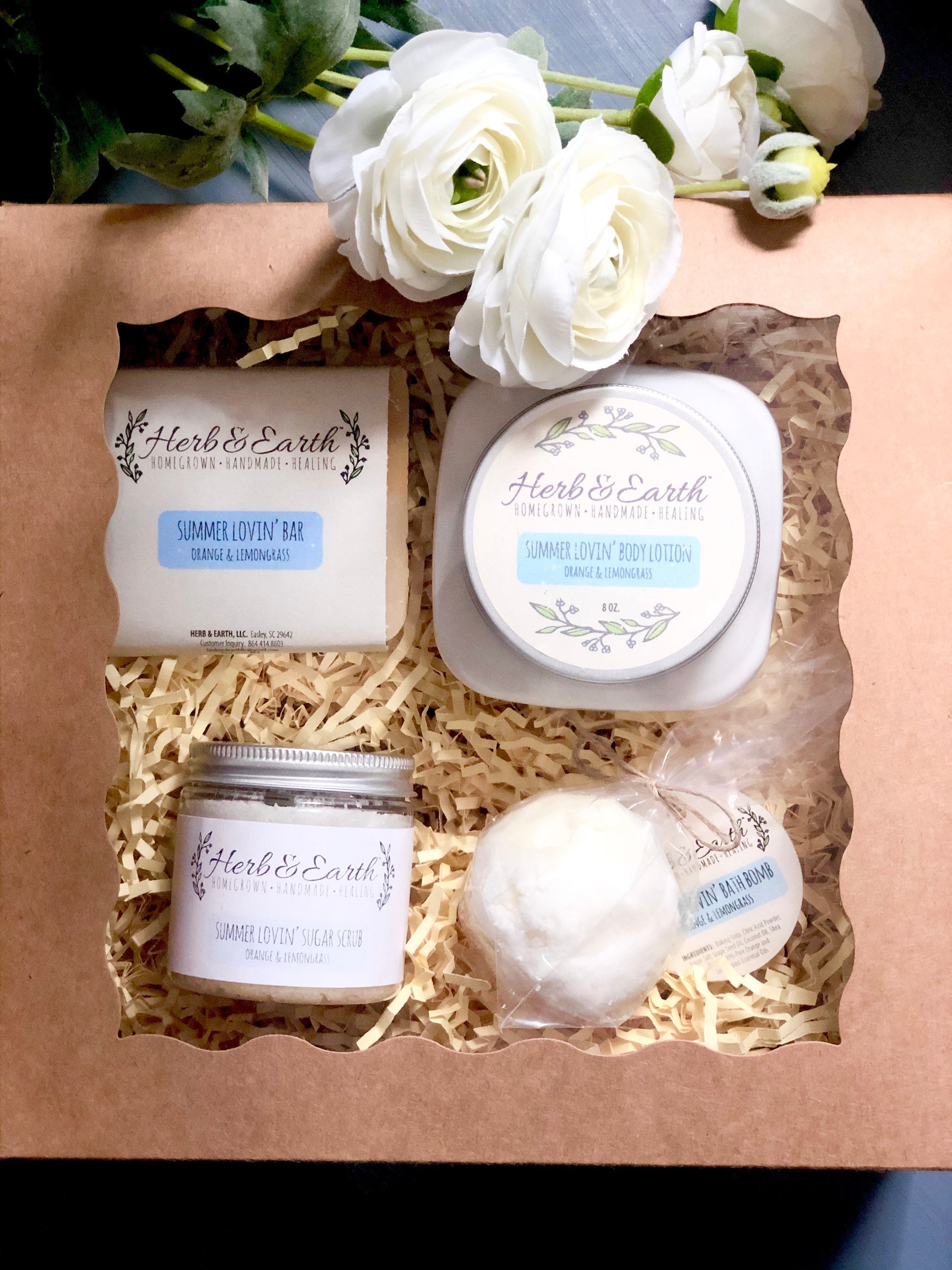 Spa Bath Gift Set 1 Etsy
