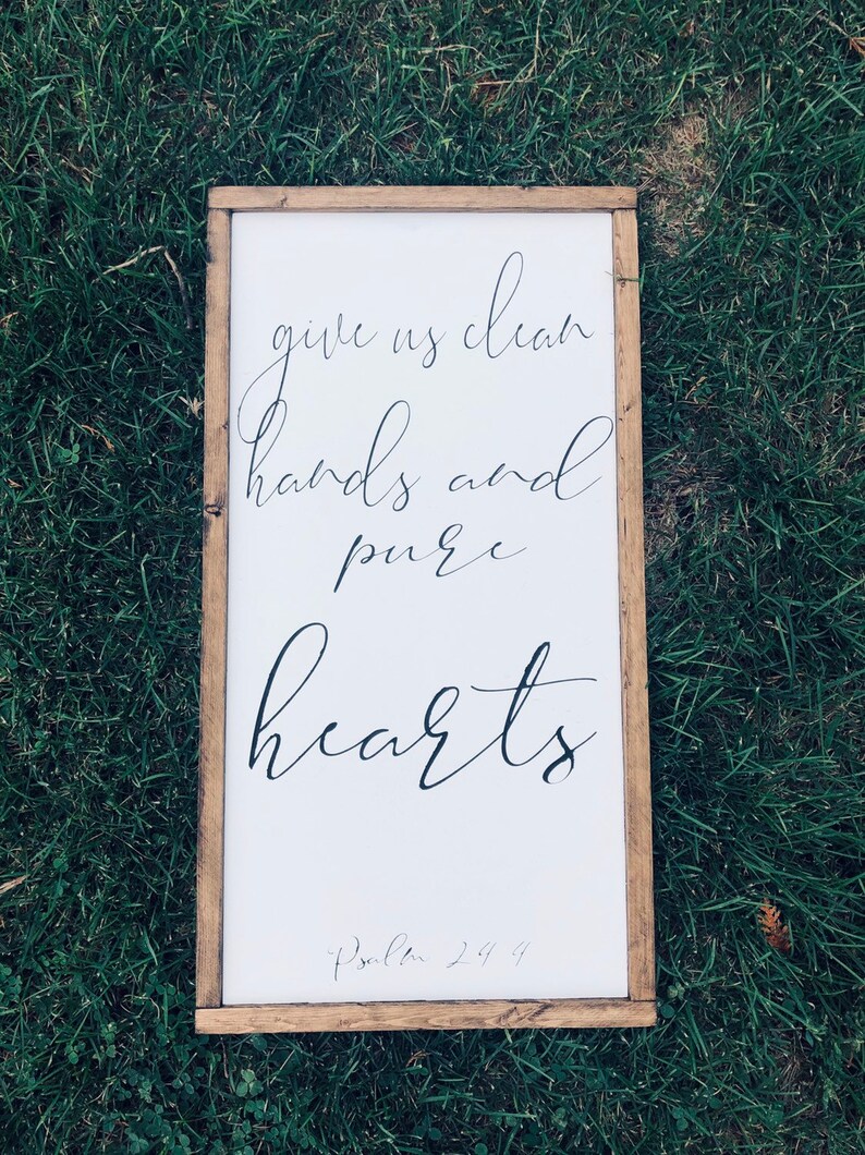 pure hearts clean hands pure hearts clean hands