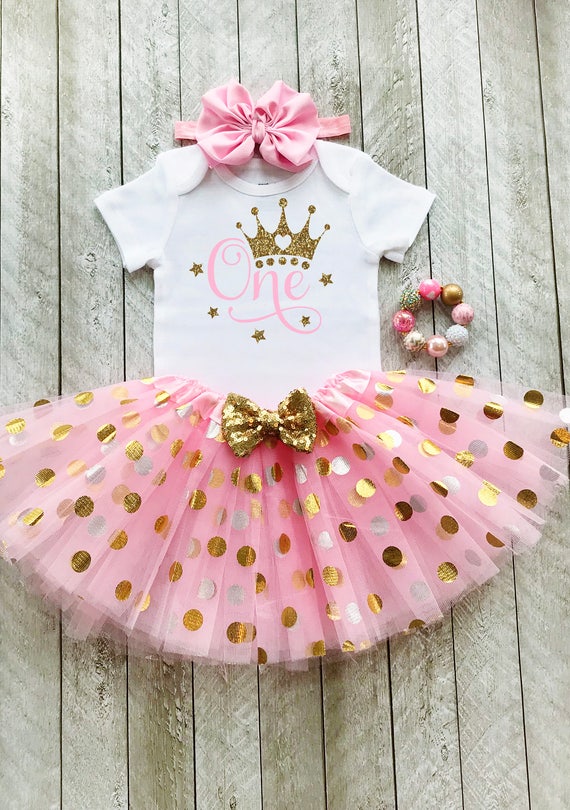 princess first birthday outfit
