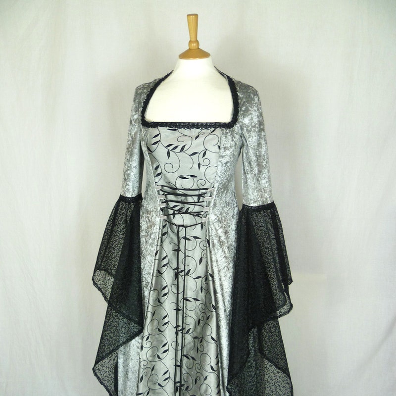 womens white boho dress I Cross Semi-Sheer Lace Maxi Dress I Love that Boho Black and pink floral Size:46 inch (+$6.00) group__felicia