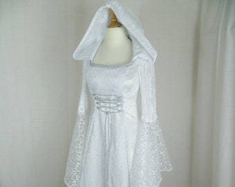 pagan style wedding dress
