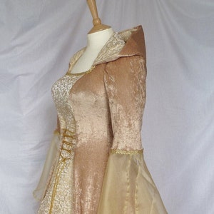 Medieval Wedding Dress, Renaissance Gown, Custom Made to size