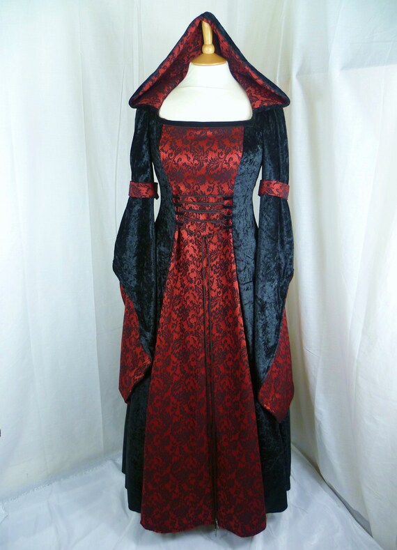 Medieval Dressgothic Wedding Dress halloween Custom Made to - Etsy UK