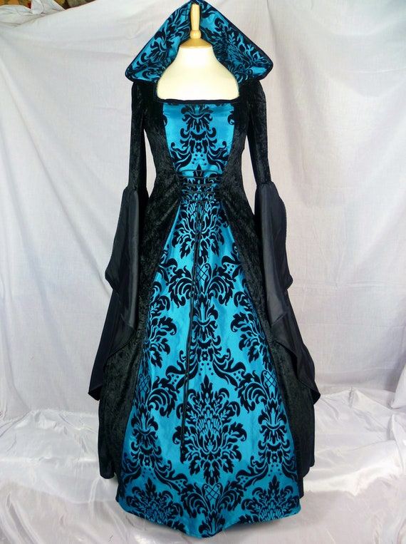 gothic medieval wedding dresses