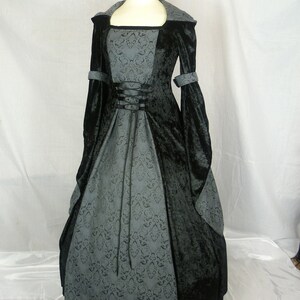 Medieval Dress Wedding Dress Gothic Gown. Renaissance Dress - Etsy