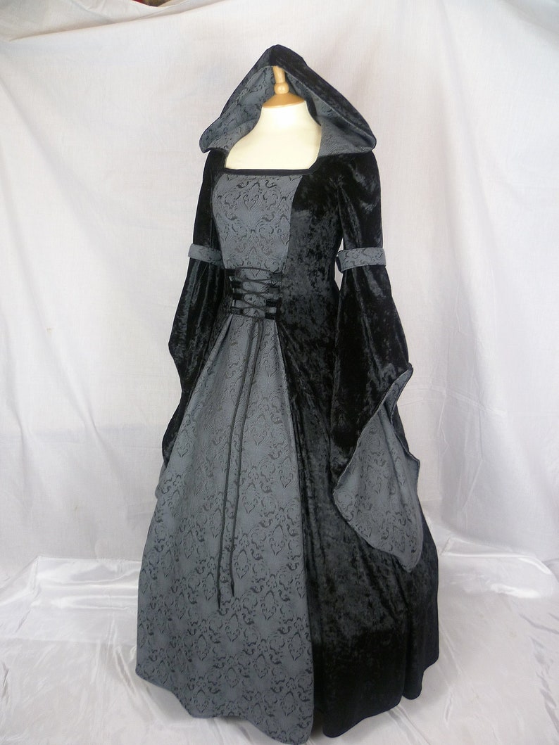 Medieval Dress Wedding Dress Gothic Gown. Renaissance Dress - Etsy