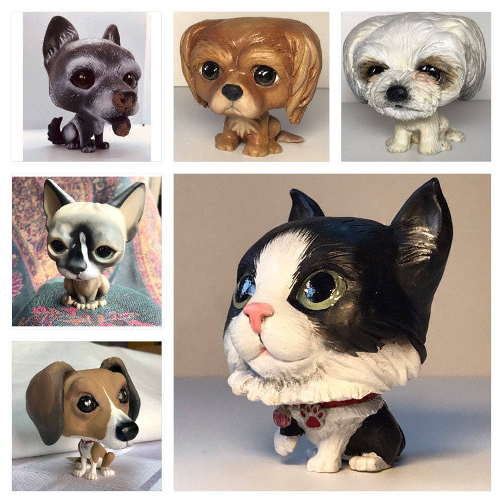 Custom Dog and Cat Funko Pops Etsy