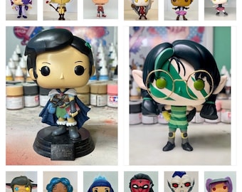 Commande spéciale funko pop personnalisée