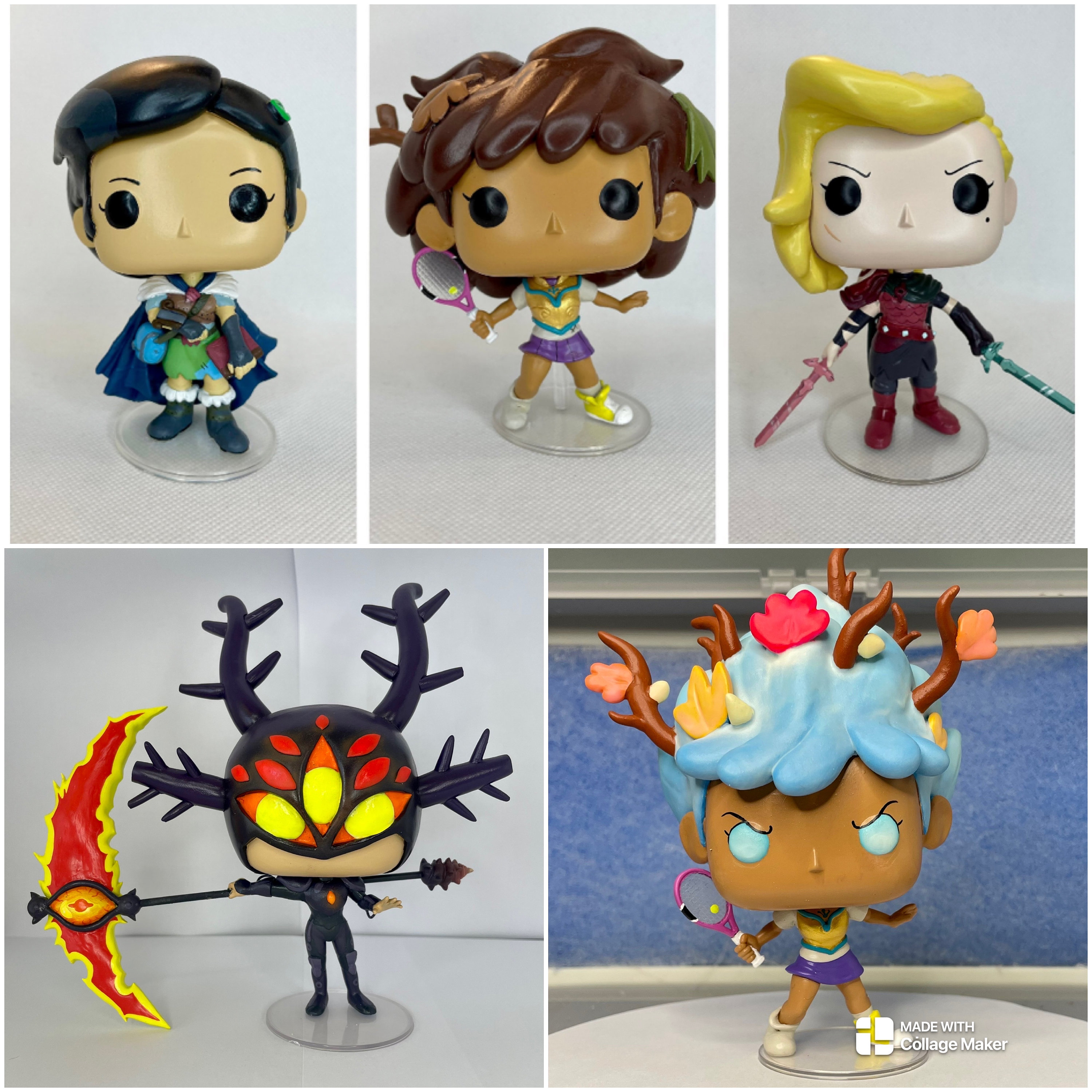 Owl House Phase 2 Custom Funko Pops 