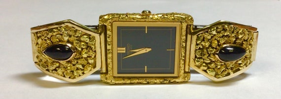 Vintage Alaska Gold Nugget Watch Customized Seiko Wrist - Etsy Australia