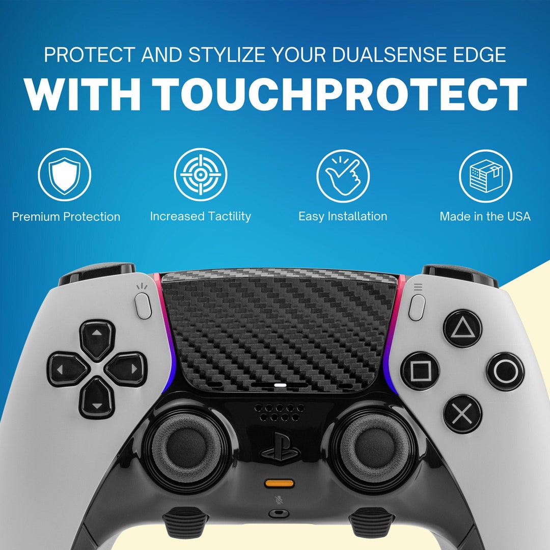 Touchprotect™ for Dualsense Edge Add Texture, Grip, Protection, and