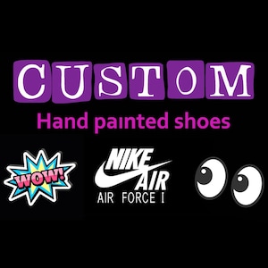Custom Hand Painted Air Force 1 Sneakers: Made-to-Order