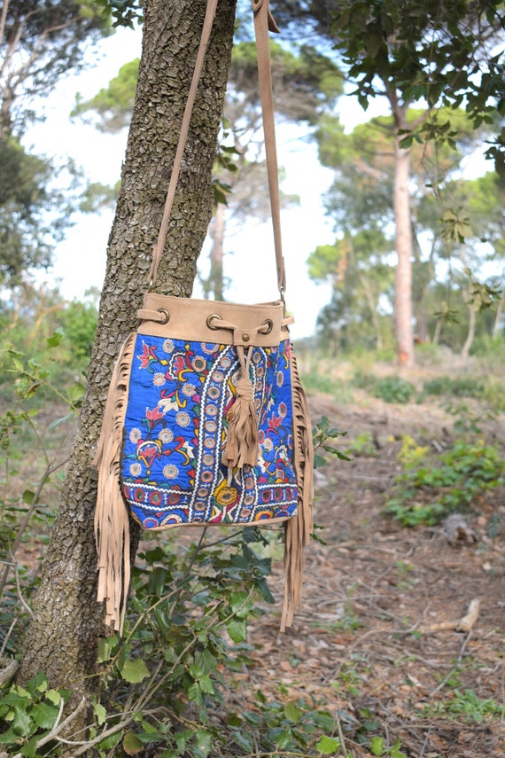 Boho bucket bag hotsell