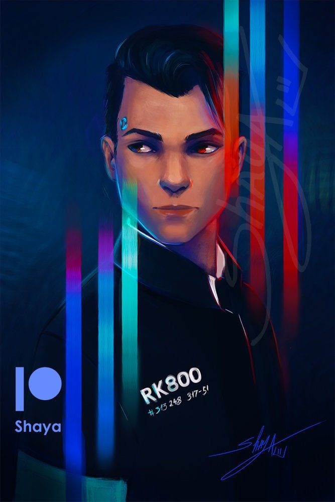 ArtStation - DETROIT : Become Human Early Connor concept.