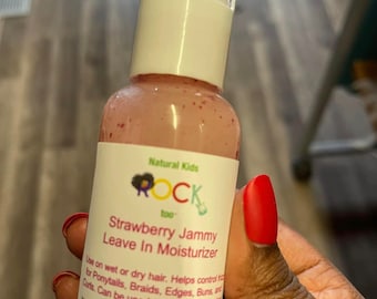 Strawberry Jammy Moisturizer/ Kids’s Leave in Moisturizer/ Kids Hair Moisturizer