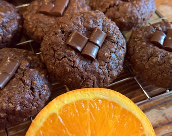 30 Orange Chocolate Lactation Cookies