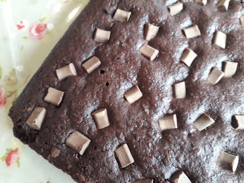 Double Chocolate Lactation-Boosting Brownie Slab image 3