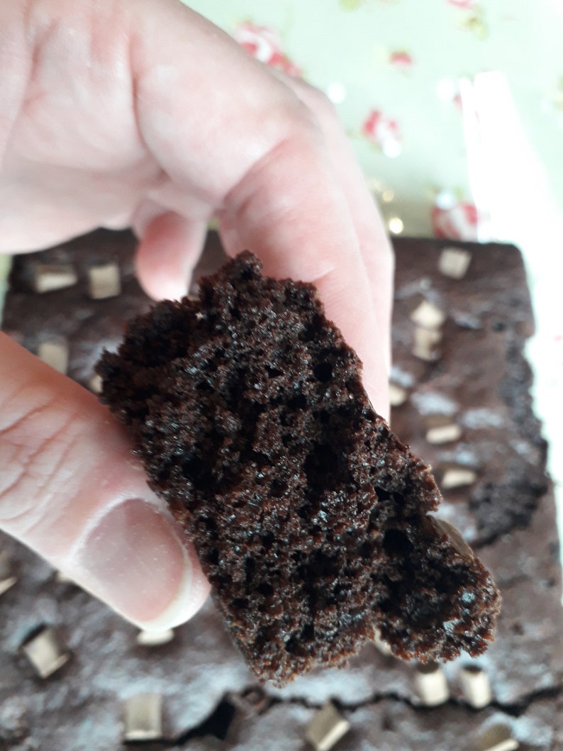 Double Chocolate Lactation-Boosting Brownie Slab image 2