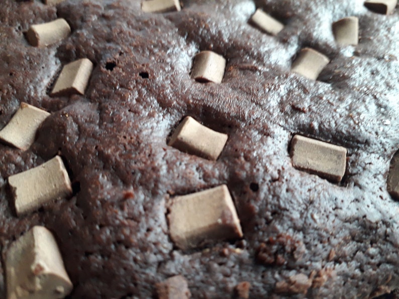 Double Chocolate Lactation-Boosting Brownie Slab image 4