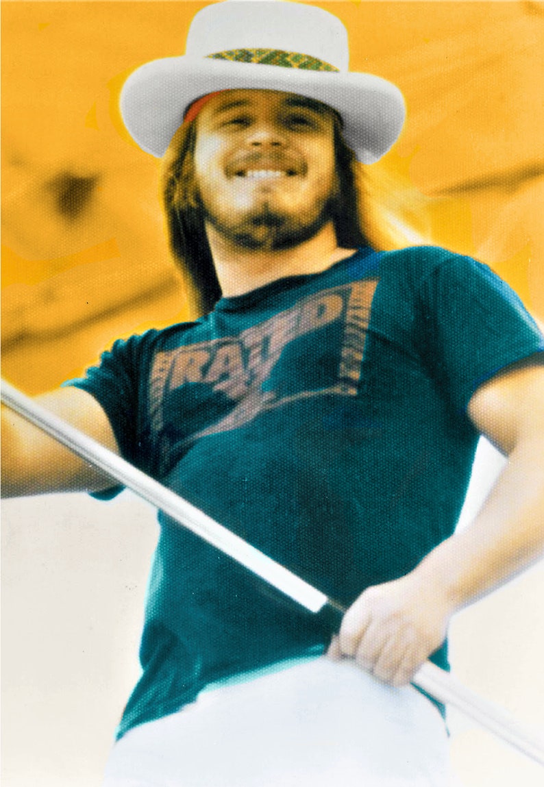RONNIE VAN ZANT Poster | Etsy