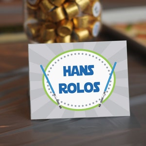 Star Wars Food Labels INSTANT DOWNLOAD Jedi Stars Wars | Etsy