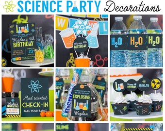 Science Lab Party Etsy