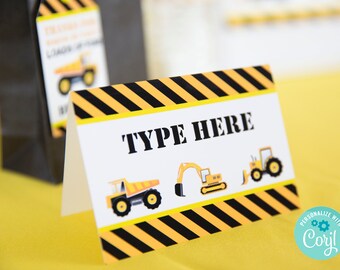 Party Food Labels | Etsy