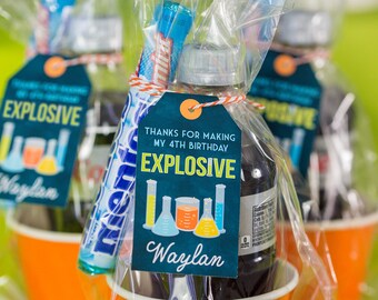 science party favors ideas