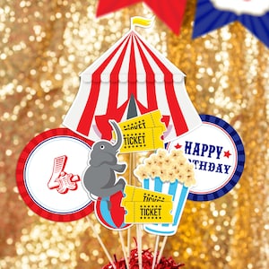 Las mejores ofertas en Decoración fiesta de cumpleaños de circo