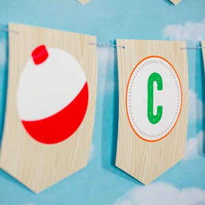 Fishing Party Birthday Banner Instant Download Printable Fishing ...